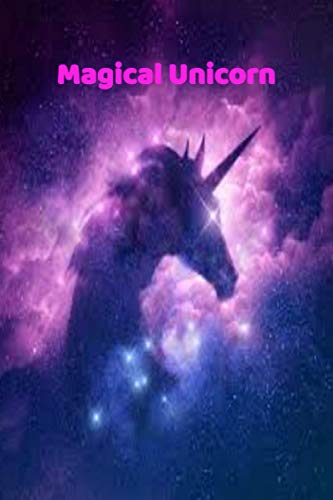 Sketchbook and netbook Magical unicorn : Cute Unicorn