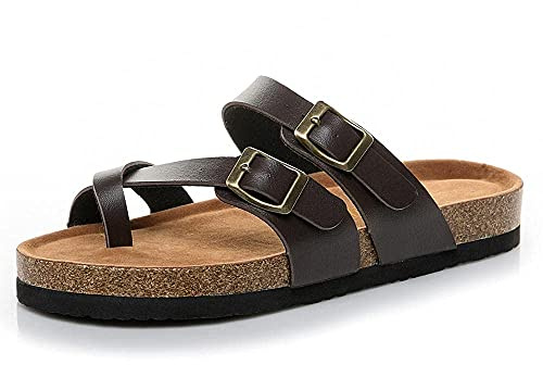 zvcv Startseite Hausschuhe für Kinder, Explosive Cork Hausschuhe Beach Schuhe Neutral Schuhe-White_40