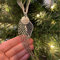 Dantazz Weihnachten Dekoration Engel-Flügel Anhänger Weihnachtsbaum Deko Personalisiert Hängendes Ornament Familie Gedenk-Zeichen Dekoration Christbaumschmuck Weihnacht Baumdeko (J, OneSize)