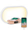 ELITUN Nachttischlampe, Schreibtischlampe Led 10W Wireless Charger Lampe mit Touch Dimmbar Stilllicht Stufenloses Dimmen Digitaluhr Tischleuchte USB Aufladung Farbwechsel Schlafzimmer Deko Wohnzimmer