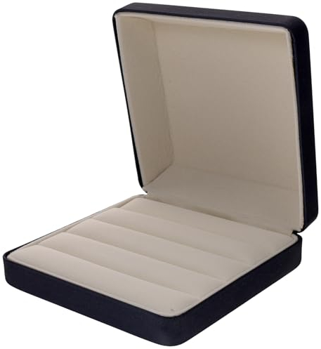 iplusmile Schmuckkästchen Klein: Reise Schmuck Etui - Jewelry Organizer Leder für Ring Aufbewahrung - Mädchen und Frauen