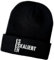 Schnoschi Schwarze Mütze/Strickmütze mit es eskaliert eh Spruch Bestickt für Damen, Herren, Jugendliche und Kinder, Beanie Wollmütze Hip Hop Wintermütze Rollmütze Streetwear Unisex OneSize