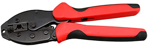 FYSHIQING Spark Plug Wire Crimper,LY-2048 Spark Plug Wire Crimper,Crimping Pliers for Spark Plug Stripping Tool,Diameter 8.5mm Ratchet Wire Terminal Crimper-Wire Crimping Tool