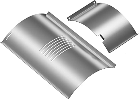 Flame Broiler Kit für Pit Boss 820 Serie Pelletgrills – inklusive Schiebeabdeckung und Boden-Set, kompatibel mit PB820D (#74516), PB820PS1 und mehr, Grill-Ersatzteile für Pit Boss Pellet Smoker