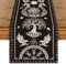 Artoid Mode Schwarz Wikinger Baum des Lebens Rabe Helm der Ehrfurcht Tischläufer, Saisonnal Tisch Dekoration Drinnen Urlaub Party Dekor 40x300 cm