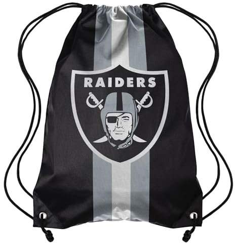 FOCO Gym Bag NFL Drawstring Turnbeutel Las Vegas Raiders
