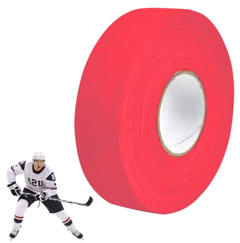 Cinta de Hockey,Cinta Adhesiva para Raquetas,Cinta de Hockey sobre Hielo,25 m x 25 mm,Cinta Adhesiva Hockey,Cinta de Agarre Autoadhesiva,Bandas Antideslizantes para Palos de Hockey,Raquetas de Tenis