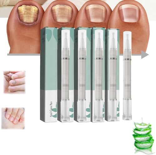 Health Nail Care Pen - Nail Care Quick and Effective for Nails and Toenails - Nail Fungus Für Fingernägel & Fußnägel (5pcs)