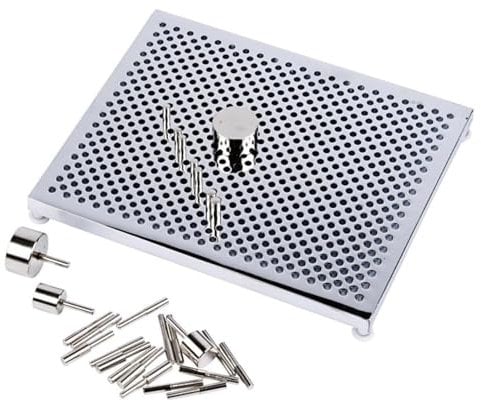 TONXX Aluminum Wire Jig Complete Jewelry Making Tool Set Practical Wire Looping Kit Wire Bending Board for Jewelry