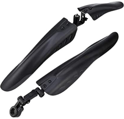 CAKEEYUM Fahrrad Schutzblech Set Fahrrad Schmutzfänger vorne und hinten Schutzblech für Mountainbike Rennrad 2 Stück Schmutzfänger Schmutz