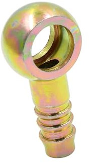 VekAuto 3/8 10mm ID Hose Barb 14mm Banjo Fitting Fuel Brake Line Adapter Auto Accessories