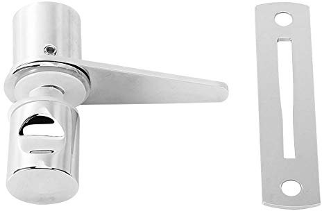 Bathroom Glass Door Lock, Shower Room Deadbolt Lock Home Office Doors, Household Supplies Use