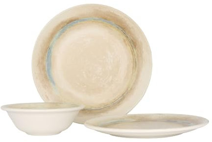 Bonna Geschirrset - Tranquil - 18 teilig - 6 Personen - Porzellan