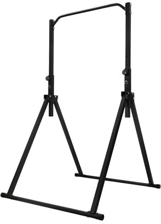 Fitness Reckstange Innen, Klappbare Klimmzugstange freistehend Turnstange verstellbar 175-230cm, Pull Up Bar für Zuhause, Tragkraft bis 200 Kg