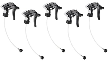 iK - Cabezales de pulverización profesionales Multi TR 1 de 360 grados (paquete de 5) - Duradero, resistente a los químicos, boquilla ajustable para limpieza, detalles, jardinería y más