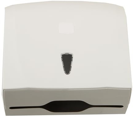 Kunststoff-Handtuchspender, für ca. 300 Blatt, weiß, SemyTop ST-5001