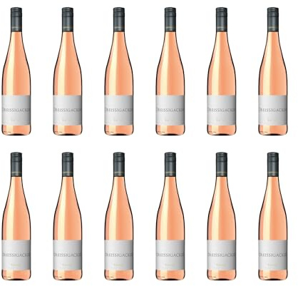 Dreissigacker Pinot & Co Rosé trocken Roséwein Deutschland BIO inkl. FeinWert E-Book (12 x 0.75 l)