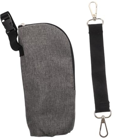 DECOMELODY Isolierte Flaschentasche Thermotasche für Babyflaschen 350ml mit Aluminiumfolie und Polyester für Warmhalten Reisen und Alltag