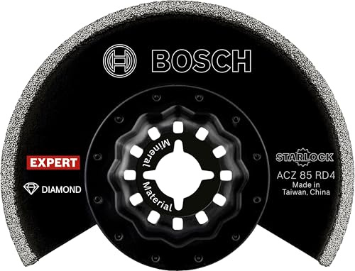 Bosch 10x Expert ACZ 85 RD4 Grout Segment Blade (up to 5X) | for Mortar, Soft Ceramic Tiles, Ø 85 mm, Professional Accessory Multitool
