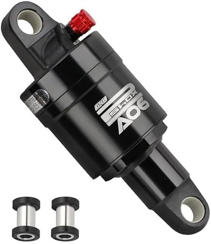 Caimcie DNM AO-6 Mountainbike-Luftdämpfer hinten, AL 6061, Einstellbarer Luftdruck 100 mm–190 mm, Fahrraddämpfer AO6-125 x 20mm