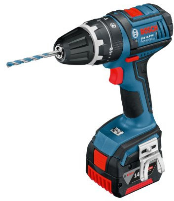 Bosch GSB 14,4 V-LI - Taladro (Ión de litio, 18 V, 4 Ah, 1.8 kg, Negro, Azul)