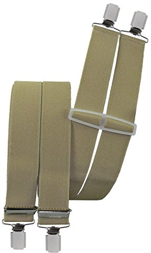 Harrys-Collection Herren günstiger Hosenträger mit vielen Motiven und Farben, Farben:beige