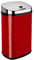 Rect 30L Stainless Steel Auto Sensor Kitchen Waste Dust Bin Automatic Motor RED