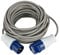 Electraline 46147, Verlängerung Industriel - 10 m Kabel - IP44 Außenbereich/ Industrie-Kaltgerätesteckdosen 3-poliger Stecker geeignet für Caravan