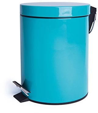 Excelsa Cleany Poubelle, 5 l, Bleu clair