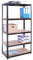 Scaffale per Garage – Scaffalatura – 180cm x 90cm x 45cm – Nero – 5 Ripiani (175Kg a ripiano) – Capacità di carico 875Kg – 5 Anni di Garanzia