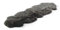 Schaffell Lammfell Teppich Kaminvorleger Bettvorleger Läufer 2-Fach 180x60cm grau dunkelgrau