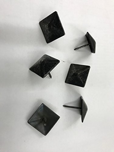 CHIODI ORNAMENTALI - CHIODO ORNAMENTALE FERRO NERO QUADRATO mm25X25 GHIDINI PZ 50