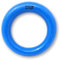 WEPO Kauring Hund Ø 15cm Blau - Wurfspielzeug für Hunde - Dog Toys - interaktives Spielzeug für Hunde - Gummi Ring zum Apportieren & Werfen - Für ausreichend Beschäftigung
