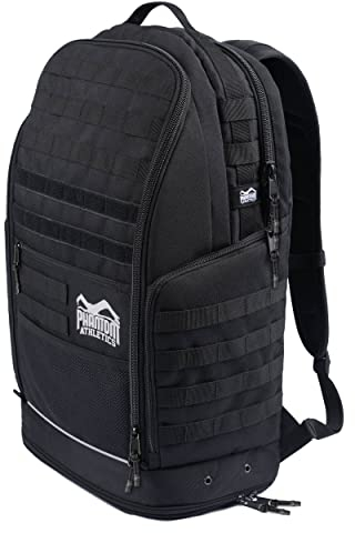 Phantom Athletics Sport Rucksack - Fitness Training - Herren Backpack, Daypack - Large - Schwarz