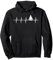 Segeln Herzschlag Heartbeat Geschenk für Segler & Skipper Pullover Hoodie