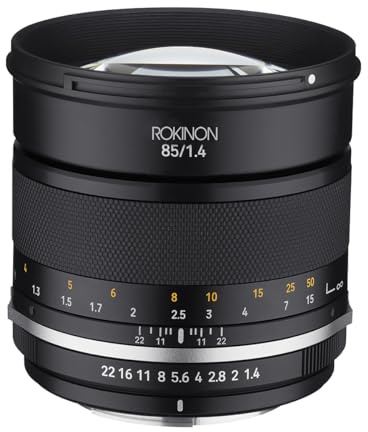 Rokinon Serie II 85 mm F1.4 Lente de Alta Velocidad sellada para Canon EF