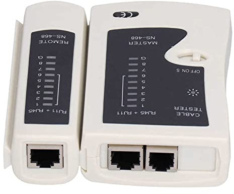 CENPEK NS-468 Netzwerkkabeltester RJ45 Ethernet-Kabeltester POE für LAN-RJ45-RJ11-Kabel
