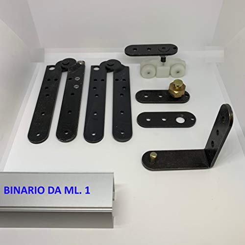 Kit porte libro a filo TERNO colore Argento - PORTE ITALIANE