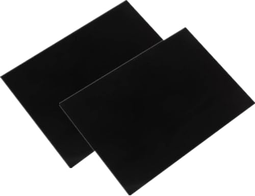 2Pcs Küche Induktion Kochfeld Matte, Induktion Kochfeld Schutz Schwarz Silikon Kochfeld Kratzschutz Hitze Isolierte Pad Wiederverwendbare Kochmatte Rechteck Pad Induktion Kochfeld Abdeckung