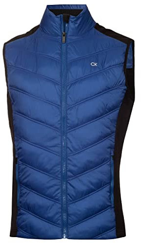 Calvin Klein Mens Frontera Hybrid Golf Gilet - Royal - XL