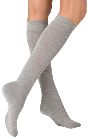 KUNERT Damen Kniestrümpfe Wool Care wärmeisolierend