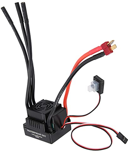 SUNGOOYUE 120A ESC, Kunststoff RC Bürstenloser Wasserdichter Elektronischer Geschwindigkeitsregler ESC für 1/8 1/10 RC Car