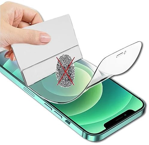 CUFEREDU 2pcs Anti-Fingerprint Matte Hydrogelfolie für iPhone 11 / iPhone XR 6.1 Blendschutz Flexible transparente TPU Frontschutz Explosionssicher Nicht gehärtetes Glas