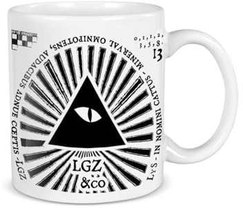 La Gata Zurda - Taza de Gato Illumigatti - Taza de Cerámica - 350ml - Taza para Café - Taza Origninal para todo tipo de Bebidas