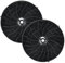 vhbw 2x Aktivkohlefilter kompatibel mit Bauknecht DBHPN 95 AM X, DBHPN 93 AB X, DBHPN 65 AM X, DBHPN 63 AB X, DBHVP 63 LM K Dunstabzugshaube