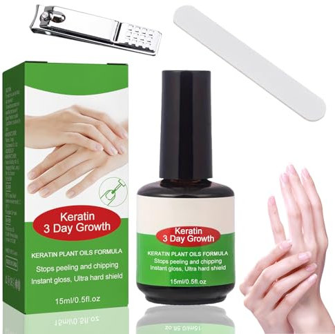 Neyeau Nail Clipper Set Nail Repair Growth Care Thin Nail Hardening Oil Nail Repair Growth Care Nail Growth Care Keratin Nail Care
