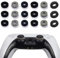 18 Pack Thumbstick Stoßdämpfer Zubehör PS5 Controller Zubehör Kompatibel mit Playstation 5(PS5)/Steam Deck/Xbox One/Switch/Switch OLED/Switch Pro Controller, 6 Verschiedene Stärken