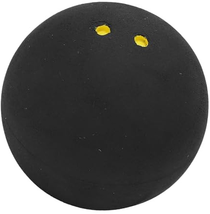 Doppelter gelber Punkt-Squashball, Squashball für Wettbewerb, 38 mm, Squashball, Turnierball, professioneller Squashschläger, Ball