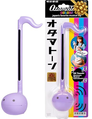 Otamatone Japanese Electronic Musical Instrument Portable Music Synthesizer from Japan by Maywa Denki Studio Award Winning, Educational Fun Gift for Children, Teens & Adults - Purple