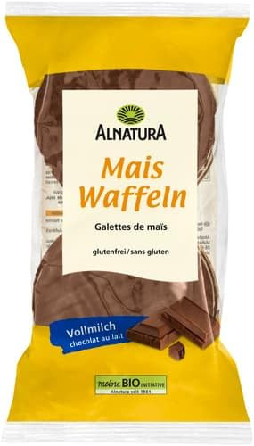 Alnatura Bio Maiswaffeln Vollmilch, 65 g